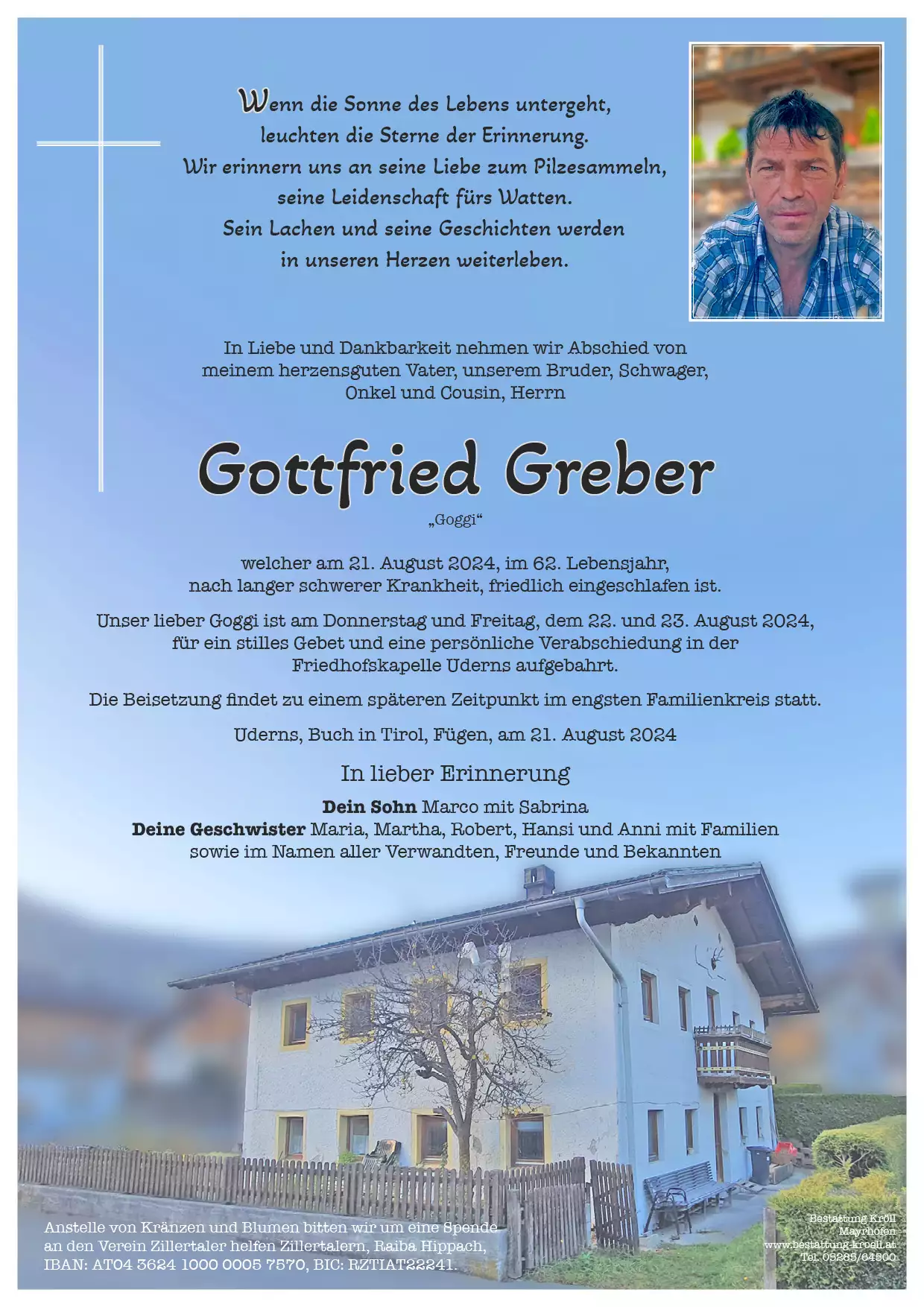 Parte von Gottfried Greber